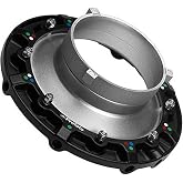 Profoto 100504 RFi Speedring Adapter Bowens/Calumet (Black) | Metal speedring adapter with 360-degree rotation for Bowens, Calumet and Aurora