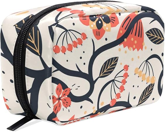 Amazon 化粧品ポーチ 花柄 おしゃれ 仕切り付き 大容量 機能性 軽量 人気 収納バッグ レディース トラベル 雑貨 小物入れ 防水 ストレージポーチ 携帯便利 日用品 旅行 出張用 メイクポーチ Hdxan 化粧ポーチ 通販