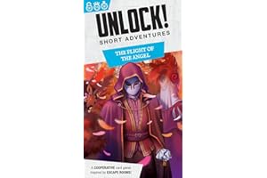 Space Cowboys Unlock! Short Adventures 3: The Flight of The Angel - Immersive Escape Room Card Game for Kids and Adults. Ages