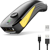NETUM CS8501 Wireless QR Code Scanner &ndash; Portable Bluetooth Barcode Scanner | Upgraded Mini 1D &amp; 2D Barcode Reader for Inventory Management, Image Scanner for Tablets, Android, iOS, PC, and POS Systems