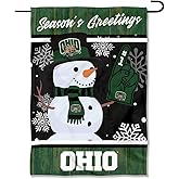 Ohio Bobcats Holiday Winter Snow Garden Banner Flag