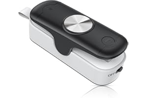 FEPPO Bag Sealer, Mini Bag Sealer with Cutter 2 in 1 Heat Sealers, Portable Food Sealer Mini Sealing Machine Kitchen Gadget For Chip Bags Plastic Bags Food Storage (Battery Included)