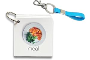 HIDAYA PRINTS Communication Cards Realistic Images for Non Verbal Adults and Children, Speech Delay, Special Needs Visual Aid