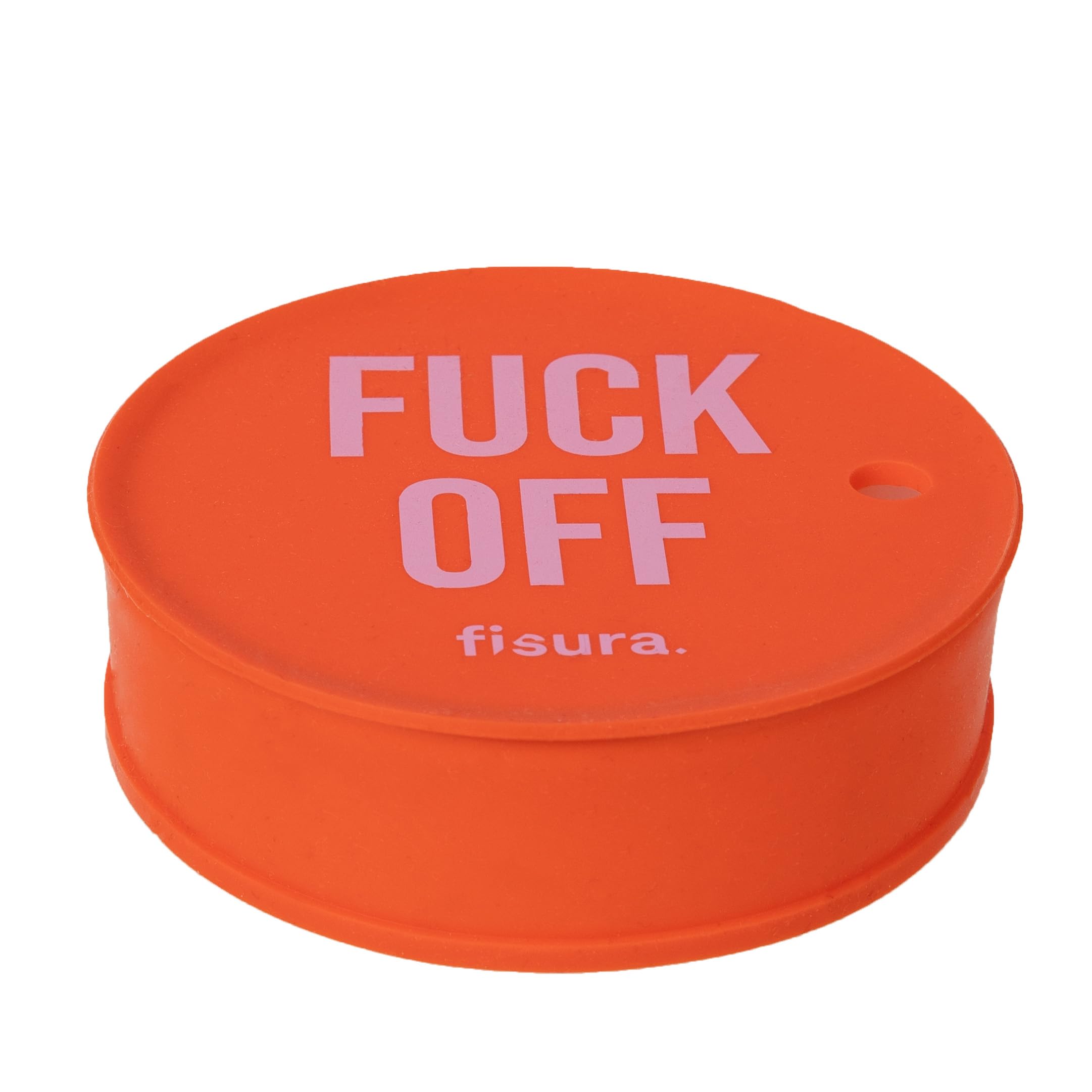 Fisura – Anti-Drug Drink Cover. Original Drink Protector. Reusable Drink Cover. Spill-Proof Silicone Glass Protection. ("Off", Red, 1 piece)