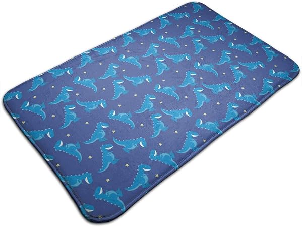 Alfombra de baño de espuma viscoelástica antideslizante, absorbente, de