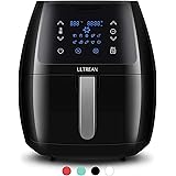 Ultrean 5.8 Quart Air Fryer, Electric Hot Air Fryers Oilless Cooker with 10 Presets, Digital LCD Touch Screen, Nonstick Baske