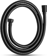 OFFO Shower Hose Stainless Steel Anti-Kink 1.5m Matte Black view 1