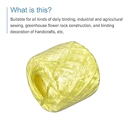 MECCANIXITY Polyester Nylon Plastic Rope Twine