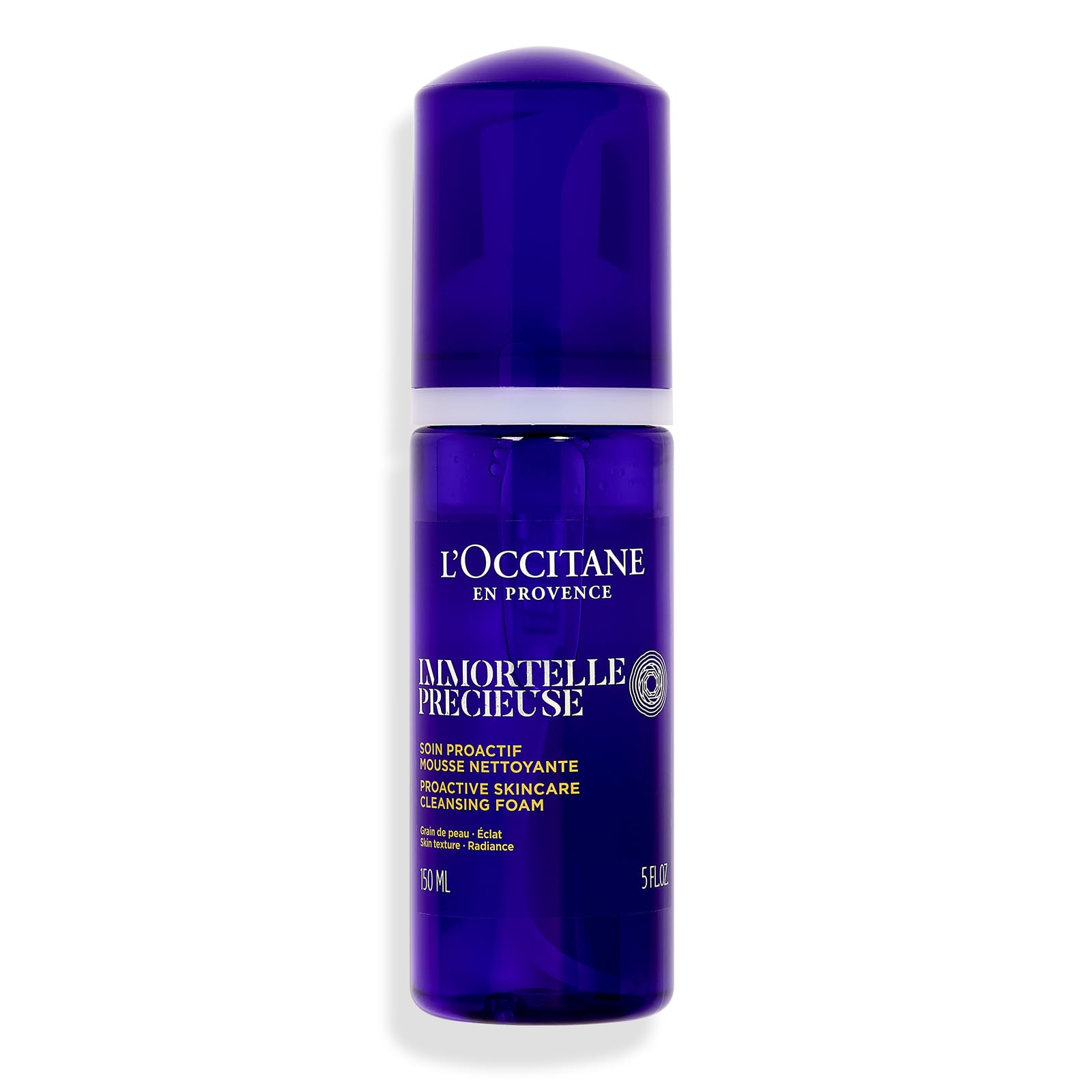 L'OCCITANE - Immortelle Precious Foam - 150 ml - Gently cleanses and refines skin texture - Made in France