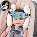 Accmor 4 Pcs Infants and Baby Head Support, Carseat Neck Relief, Offers Protection for Kids