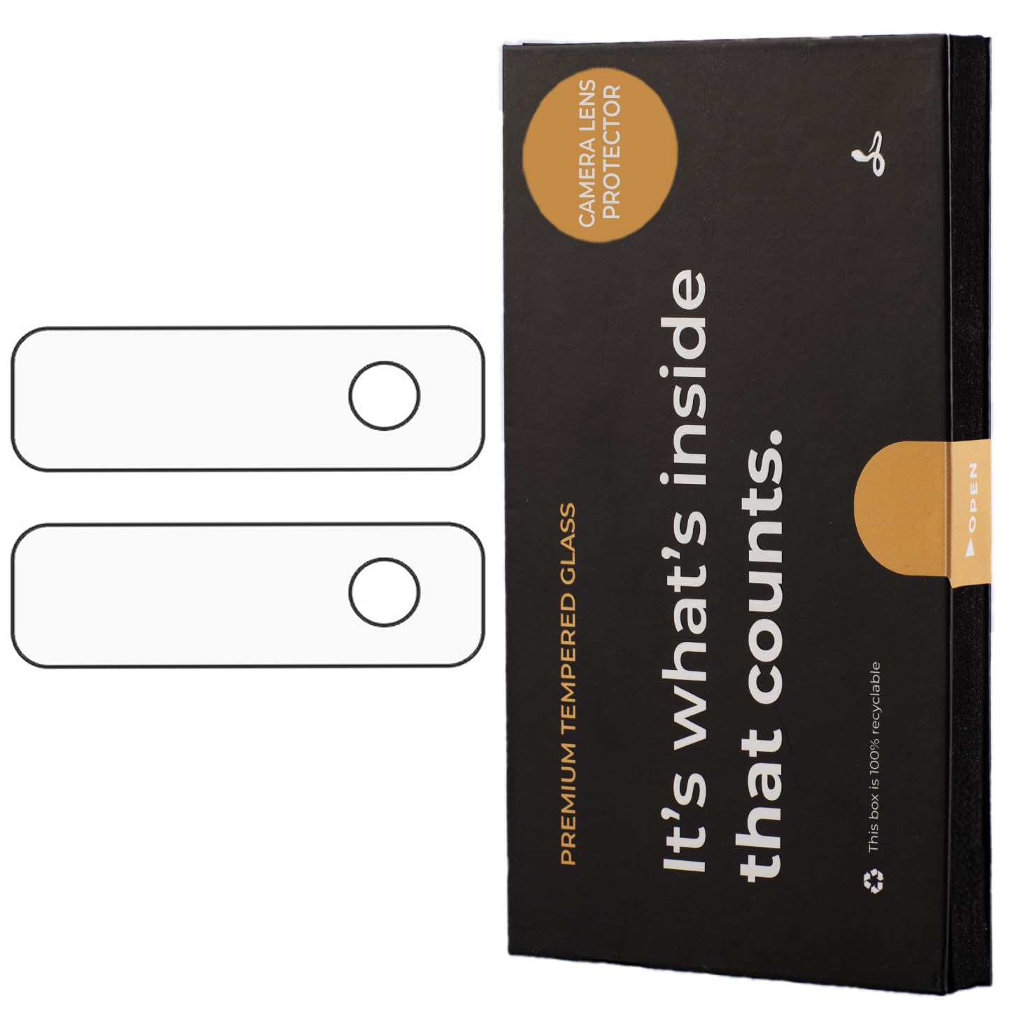 Snakehive Camera Lens Protector for Google Pixel 9 - Premium Camera Protector - One Piece Camera Cover Impact-Protection Anti-Shatter Anti-Scratch Easy Bubble Free Installation - 2x Pack