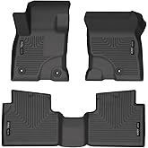Husky Liners Weatherbeater Floor Mats | Fits 2022-2026 Ford Escape Hybrid | Front & 2nd Row, 3-pc Black - 95561