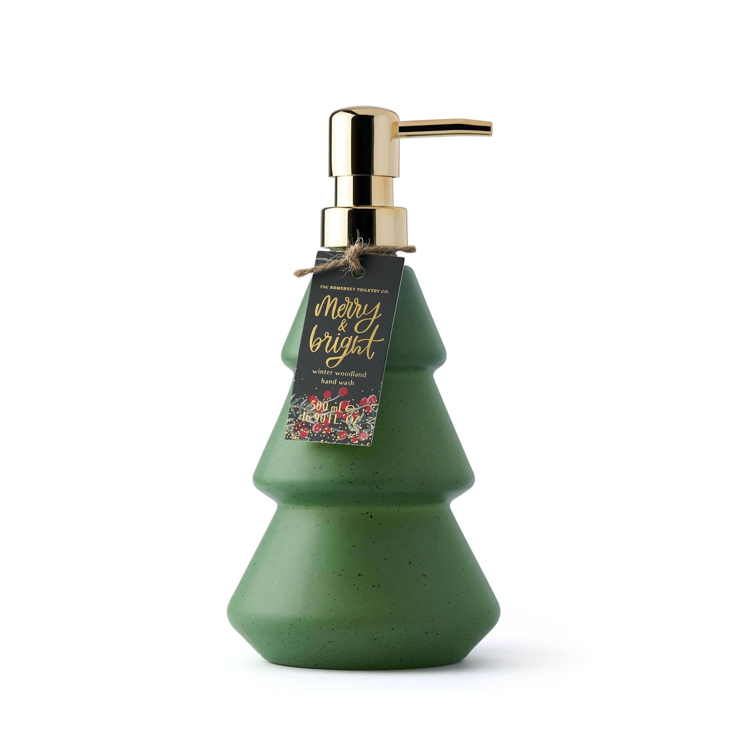 The Somerset Toiletry Company Merry & Bright, Merry Bells Hand Wash, Winter Woodland, 500ml