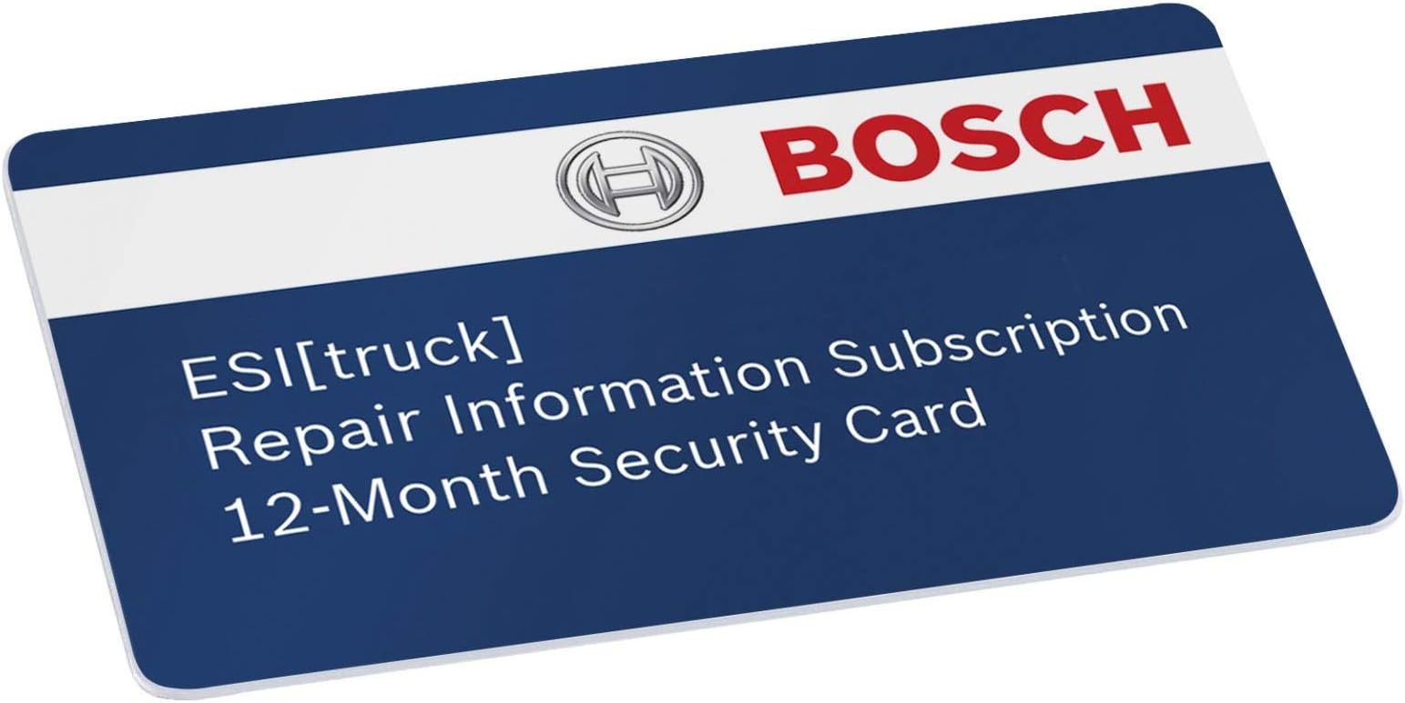 Bosch 3824-08R Troubleshooting & Repair Subscription-Esi Truck