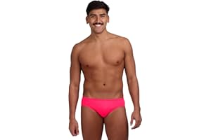 JOLYN Brolyn Men's Training Swim Brief - Internal Drawcord, Durable Chlorine-Resistant for Lap Swimming, Water Polo, Racing