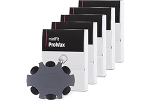 QUIHEAT Wax Guards Compatible with Oticon ProWax MiniFit, Hearing Aid Filters Replacement Parts, Oticon Hearing Aid Supplies & Accessories (5 Packs/30pcs)