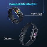 TiMOVO Aluminum Charger Dock for Fitbit Charge 6 5 Luxe 5.4ft USB Cable Space view 2