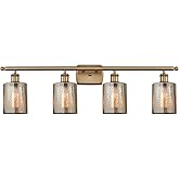 Innovations 516-4W-BB-G116 Cobbleskill 3 Bath Vanity Light Part of The Ballston Collection, Brushed Brass