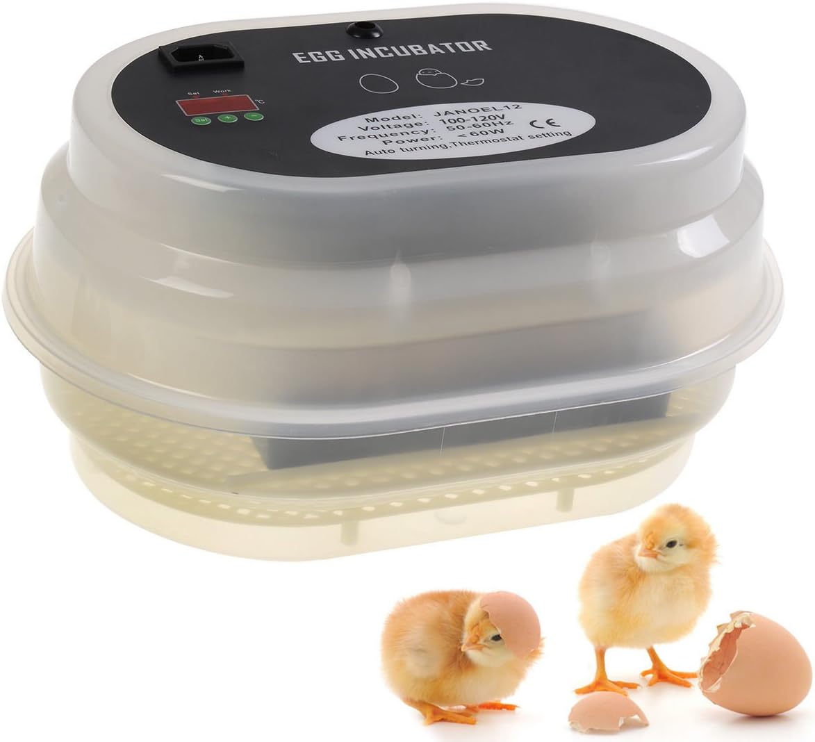 Incubators New Egg 9~12 Eggs Digital Automatic Turning Hatcher Temperature Control