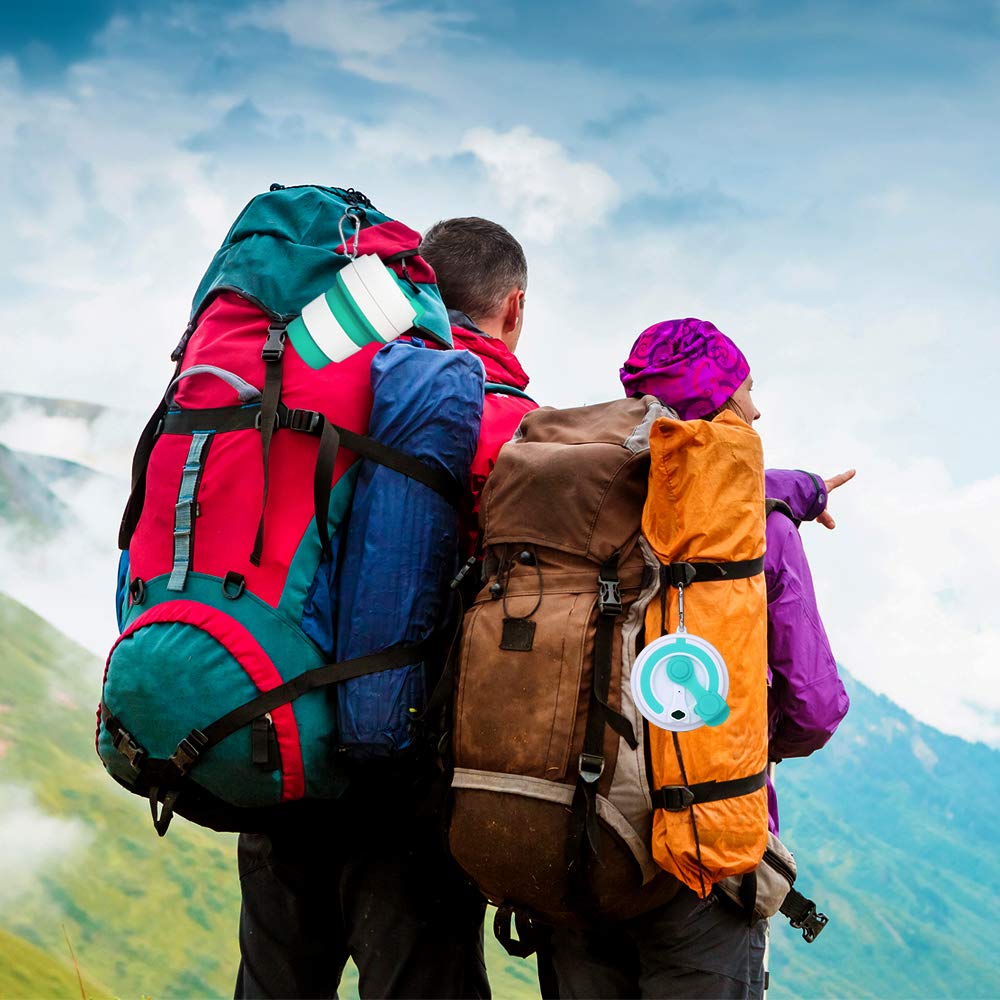 Idealife Collapsible Silicone Travel Cup Foldable Cup with Straw and Lid Folding Cup for Camping Travel Outdoor Office BPA Free 350ml/11.8oz (Green)