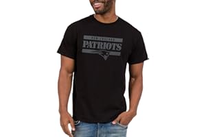 Junk Food NFL Mens X NFL - Team Stencil Block - Officially Licensed Adult Short Sleeve Fan T-Shirt for Men & Women