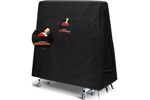 Cholila Cover Ping Pong Table Cover, Outdoor/Indoor Premium Durability Oxford Fabric Ping Pong Table Cover, All Weather Resistant Table Tennis Cover