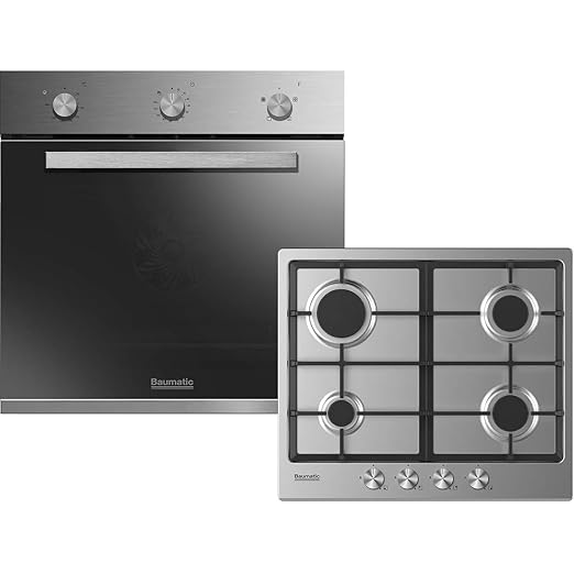 Baumatic Bgpk600x Oven Hob Pack Stainless Steel Amazon Co Uk