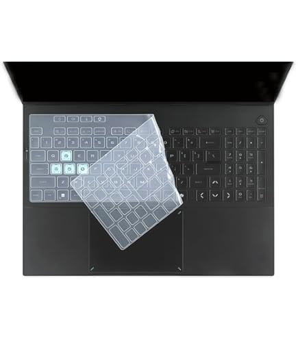 Keyboard Cover for ASUS TUF A15 A16 Gaming Laptop FA608UP FA607PI/PV/NS/XS/XT FA507UI/UV/UU FA507RC/RE/RM/RR, TUF F15 A17 F17 FA707RC FX707ZC/VV/VV U/ZV/ZU (Not suitable for old A15 FAFAFA507RC/RE
