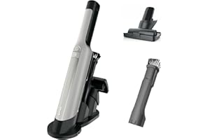 Shark WANDVAC Power PET Cordless Hand Vac, Ultra-Lightweight & Portable with Powerful Suction & Boost Mode, New FurFins Tool & Duster Crevice Tool, Designed for Car & Pet Homes, White, WV410WH