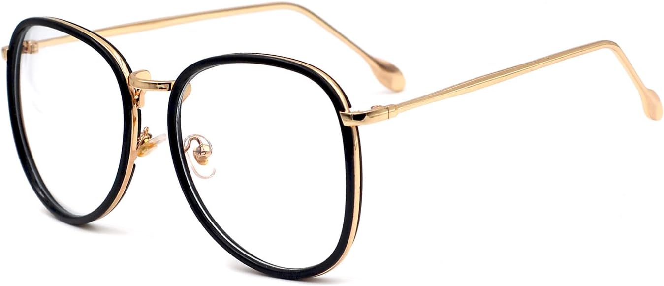 XINMADE MUSE Blue Light Blocking Glasses,Computer and Gaming Glasses(Black)