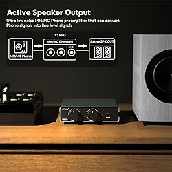 AIYIMA T3 PRO MM/MC Phono Preamp RIAA Equalization