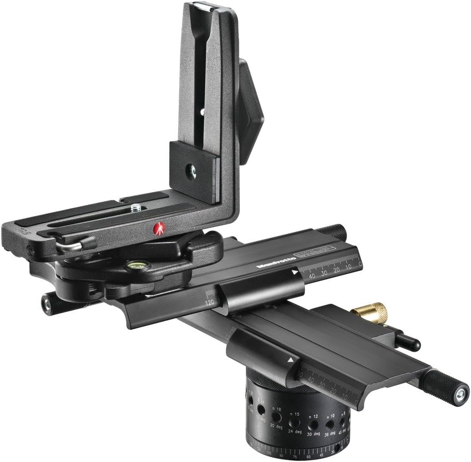 Manfrotto MH057A5-LONG Precision Panorama Head, Black