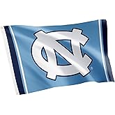 Desert Cactus University of North Carolina UNC Flag - 3 x 5 Feet Heels Banner, Indoor/Outdoor Durable Fabric, 100% Polyester Design (Style X)