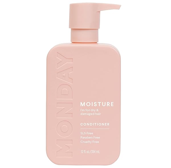 MONDAY HAIRCARE MOISTURE CONDITIONER WITH HYALURONIC ACID, COCONUT OIL & SHEA BUTTER FOR DRY & DULL HAIR 354 ML