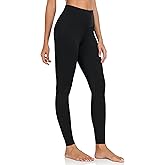 YUNOGA Women's High Waisted Workout Full Length Leggings, Tummy Control Buttery Soft Running Yoga Pants for Gym Athletic