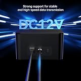 Cenmate 3 Bay HDD Docking Station USB 3.0 Clone Tool-Free 2.5/3.5 SATA SSD HDD view 5