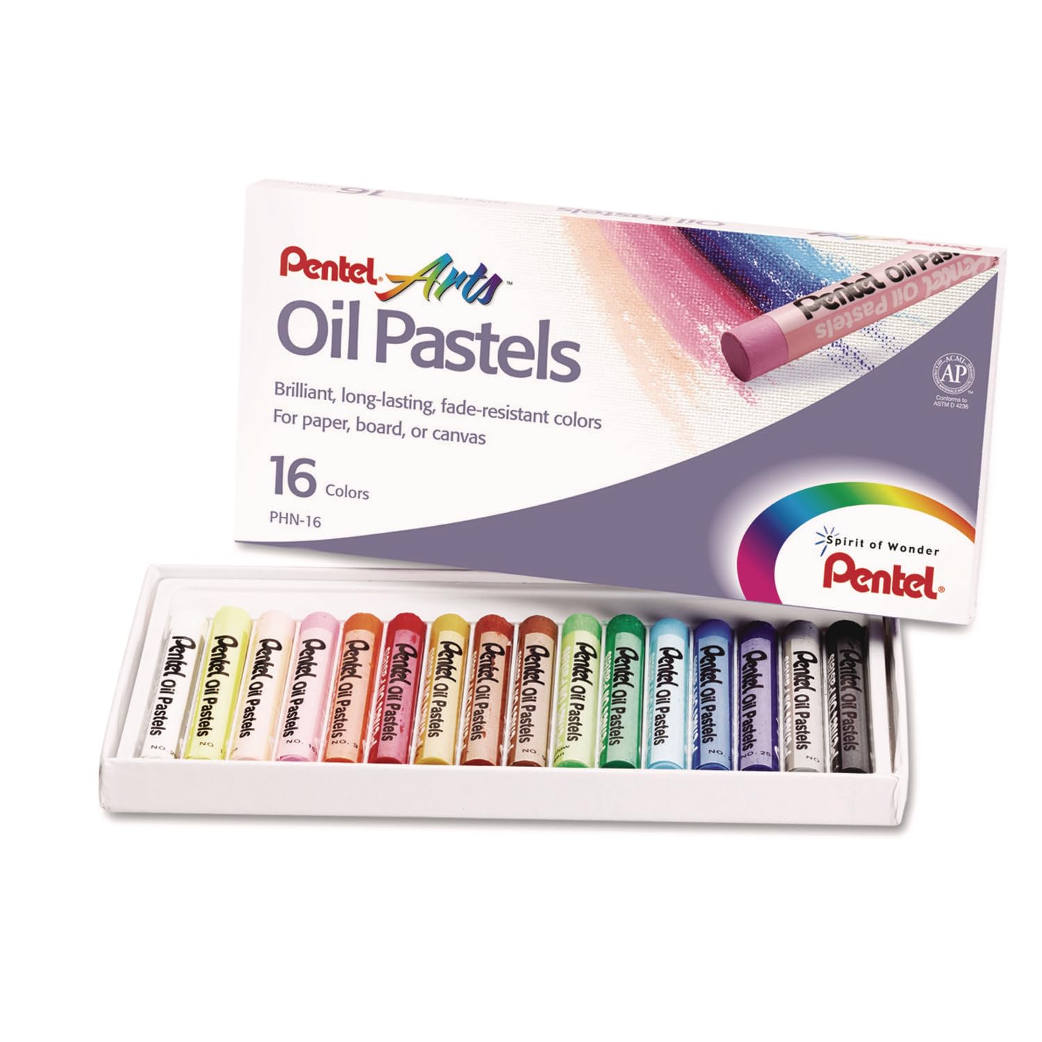 Pentel Oil Pastel Set (Pack of 16)