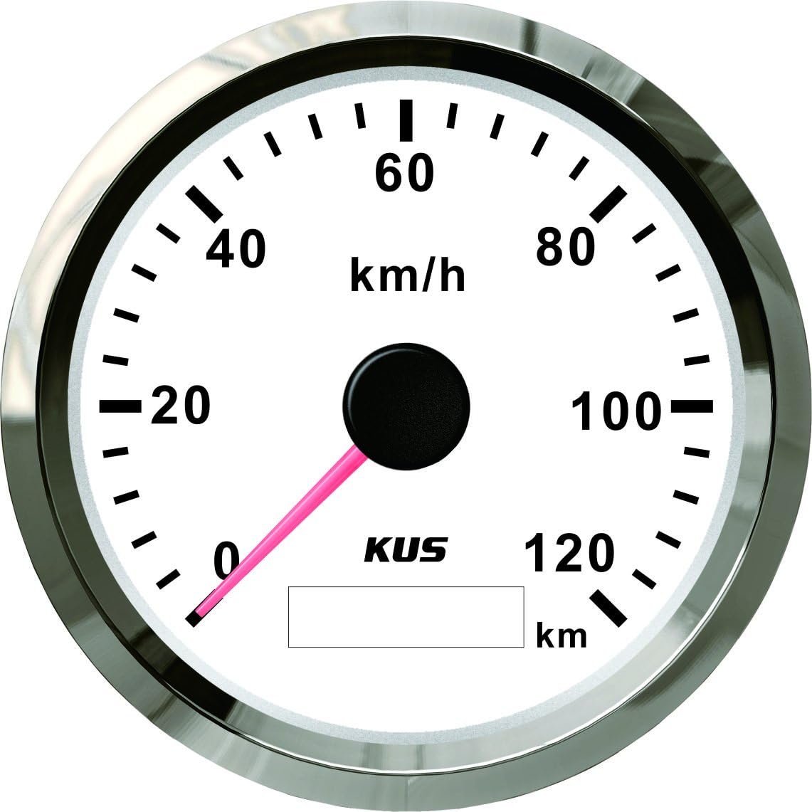 Kus GPS Velometer Tacho Gauge 120 km/h für Auto Truck 85 mm Amazon.de