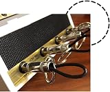 SIYIFEI 4 Pack Guitar Plug Keychain 6.35mm Mono Audio Plug Key Holder Zinc Alloy view 6