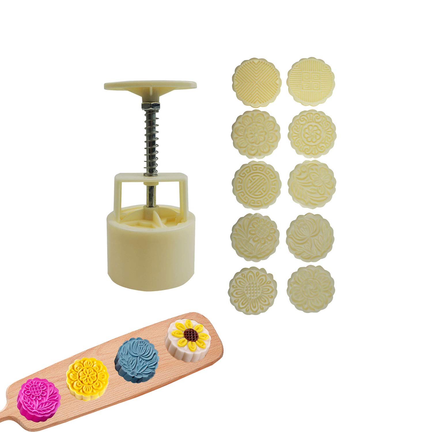 Mua 11 Pieces Bath Bomb Mold Set, Plastic Bath Bomb Press