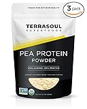 Terrasoul Superfoods Organic Pea Protein, 4.5 Pounds