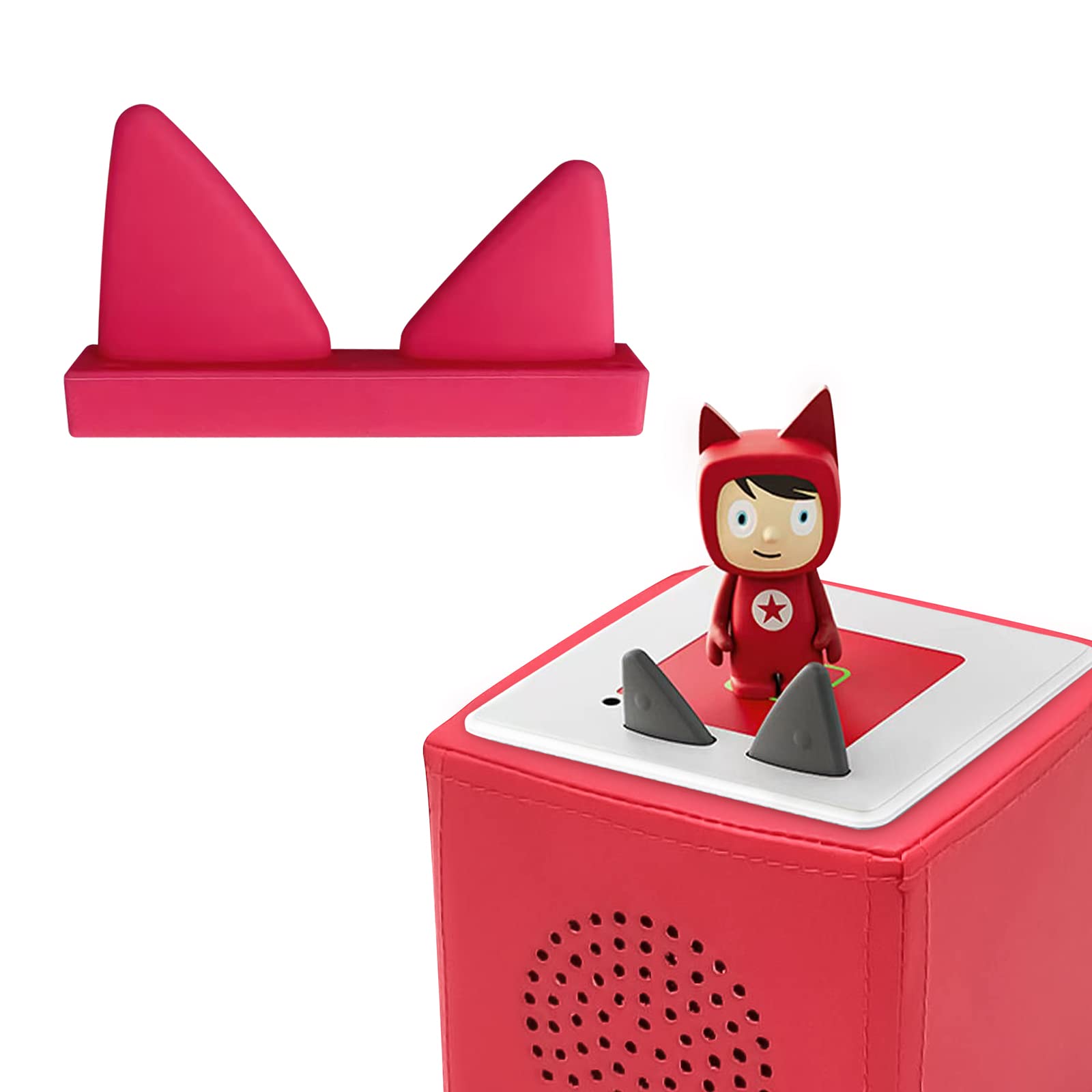 Replacement Ears for Toniebox Tonie Figures Tonies Starter Set for Toniebox (Pink)
