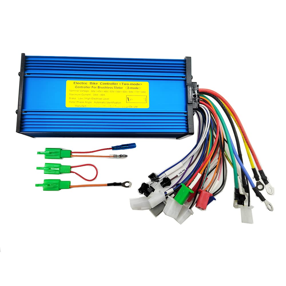 Photo 1 of ChongXiao 36V 48V 52V 60V 64V 72V 34A 35A 40A 1000W 1500W Universal Brushless Controller for Electric Scooter E-Bike