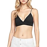 C'EST NICKEL Seamless Soft Cup Bras, Lightweight No Underwire Triangle Bralette Removable Pads Underwear