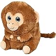ArtCreativity Belly Buddy Monkey, 10 Inch Plush Stuffed Monkey, Super Soft and Cuddly Toy, Cute Nursery Décor, Best Gift for Baby Shower, Boys and Girls Ages 3+