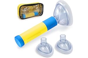 Qenaro Travel Carrying Bag for Device, Durable Storage Bag for Airway Suction Kit, Portable Travel Case with Adjustable Hand Strap for Car Home Camping Hiking, Yellow