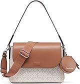 Calvin Klein Women's Millie 2 in 1 Flap Shoulder Bag & Crossbody