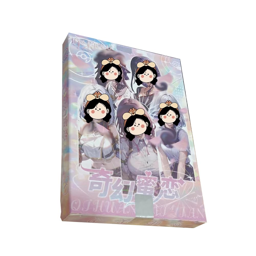 RiTeDei Anime Fantasy Sweet Love Chapter 1 (2 Sheets/1 Box), Premium Card Set - Attractive Collection Waifu Premium Card Set (QHML)