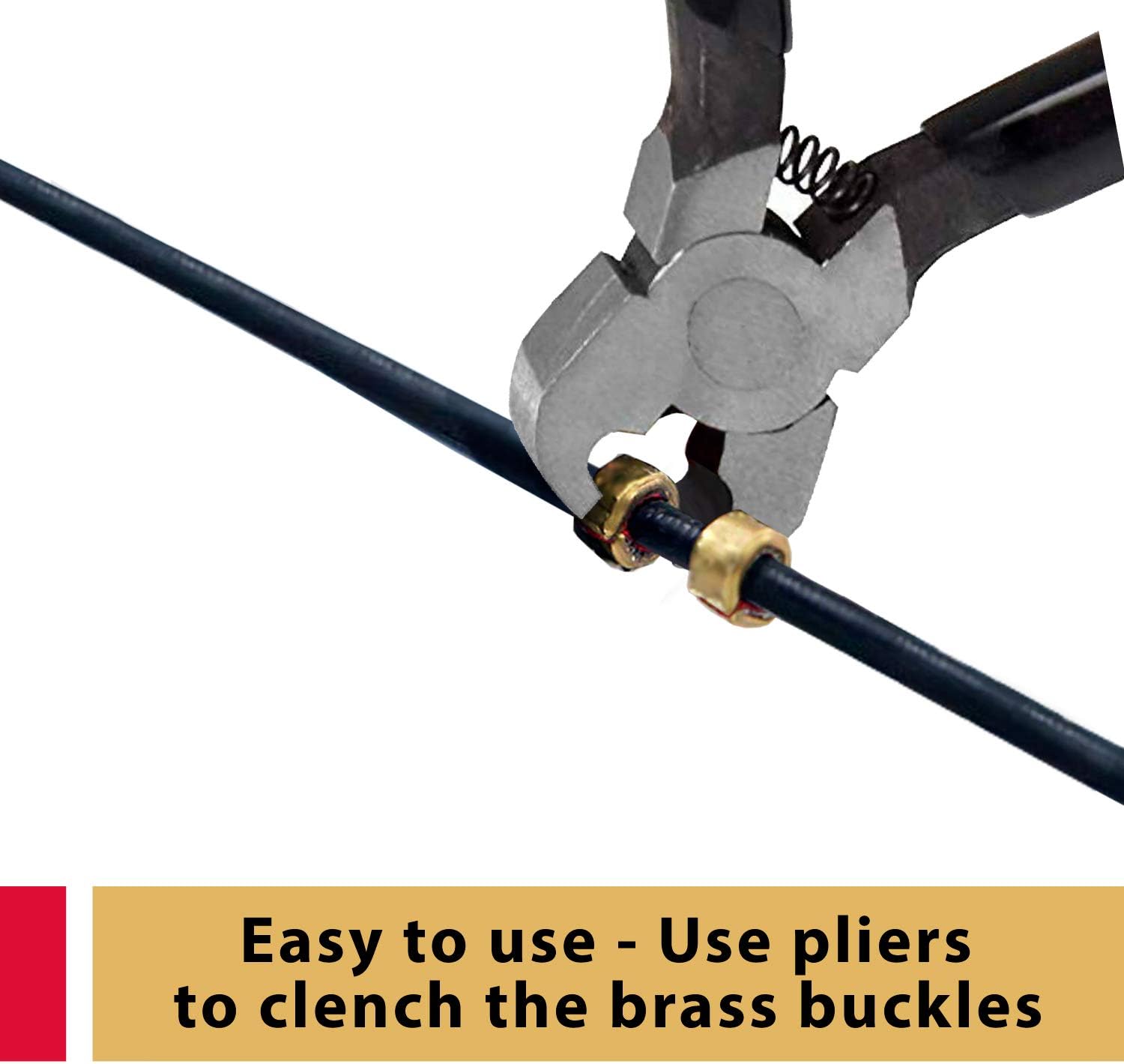 KESHES Bow String Nocking Points – Bowstring Nock Point Archery Accessories, Brass Nocks for Recurve and Compound Bow (Pack of 6) : Sports & Outdoors