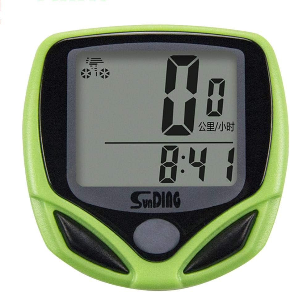 Everpert wasserdichte Sensoren Kilometerzähler MTB Bike Sport Code Tabelle Fahrradcomputer LCD Display Digital Tacho